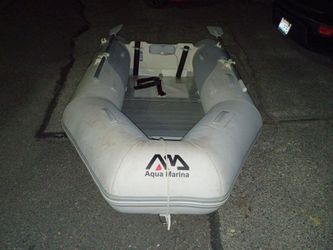 9ft Aqua Marina Deluxe, Aluminum Bottom& 55lb mini koda