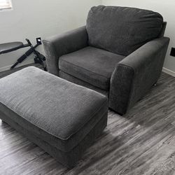 Chair And Ottoman