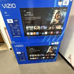 55 Tv Vizio New In Box $55 Down On Financing Free Delivery Six Month Warranty 55 Vizio Smart 4k HDTV 