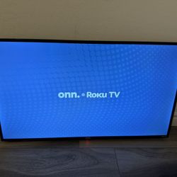 Onn Roku 40”inch Smart TV W/Remote & Wall Bracket 
