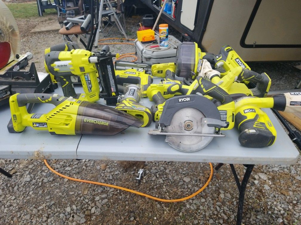 Ryobi Power Tools Plus Batteries