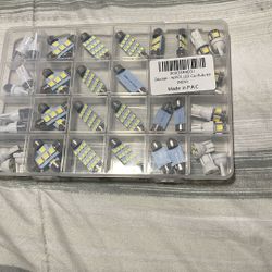 42pcs LED Interior Car Lights 