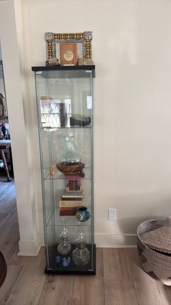 Glass Display Cabinet (DETOLF IKEA)