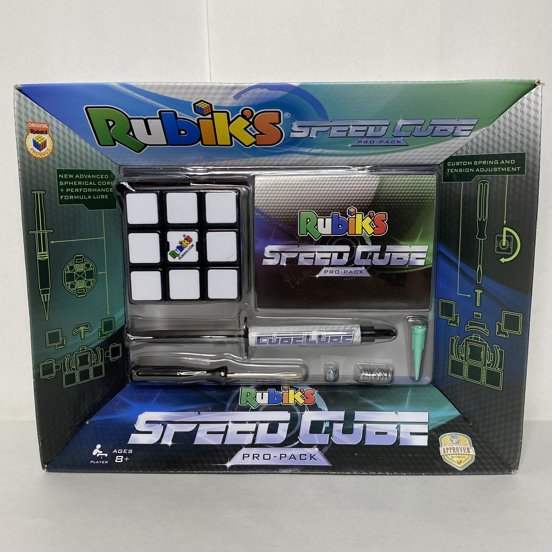 Rubik's Speed Cube Pro Pack Kit By Winning Moves Games New In Box