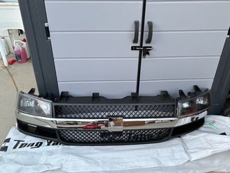 Chevy Chevrolet express van 2500 gmc savanna grill & oem headlight set