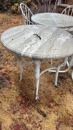 Vintage yard table