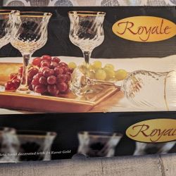 Royale Set of 4 Water Goblets