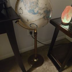 Antique Brass Globe 