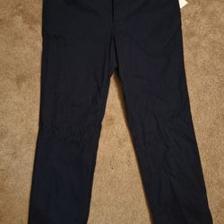CALVIN KLEIN SLIM FIT MEN’S PANTS 34W 29L - NAVY BLUE 