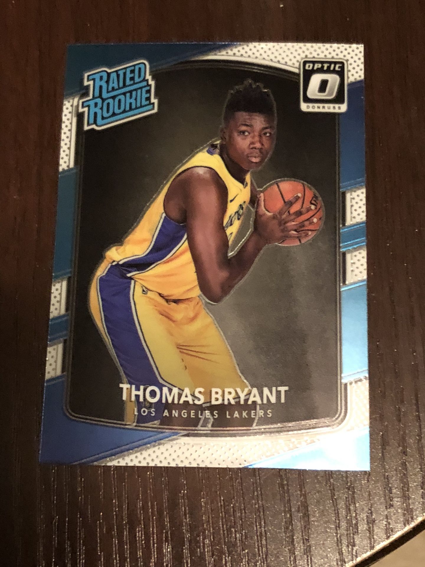 2017 optic Thomas Bryant rookie