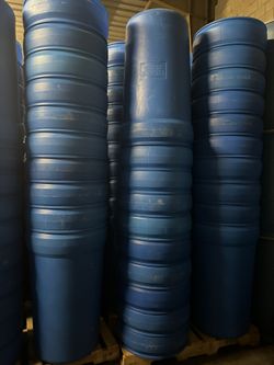 Blue Plastic Nestable