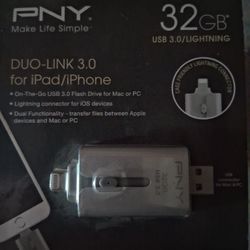 Iphone/iPad Duo Link 3.0 32gb New In Package