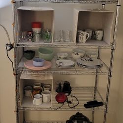 5-shelf wire rack from Target