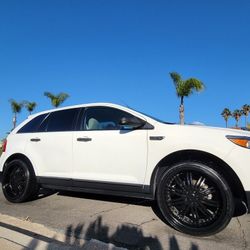 Ford Edge, Clean Title, Smogged, Registered, Low Miles, 22"rims, Runs And Drives Great 