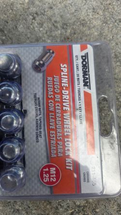 Doorman lug nuts from advance auto part