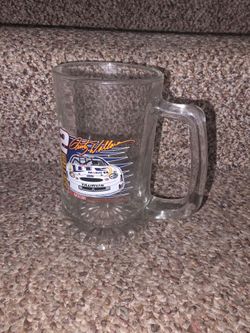 Rusty Wallace #2 NASCAR Glass Beer Mug