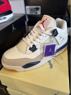 AJ RETRO 4 NAVY BLUE