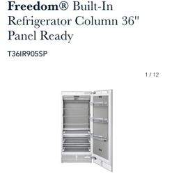🔥 Thermador Freedom® 36” Built-In Refrigerator Column – Panel Ready | Model: T36IR905SP 🔥