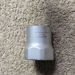 Performance Tool® W83246 - 6-Point 2-3/4" Locknut Hex Socket, New