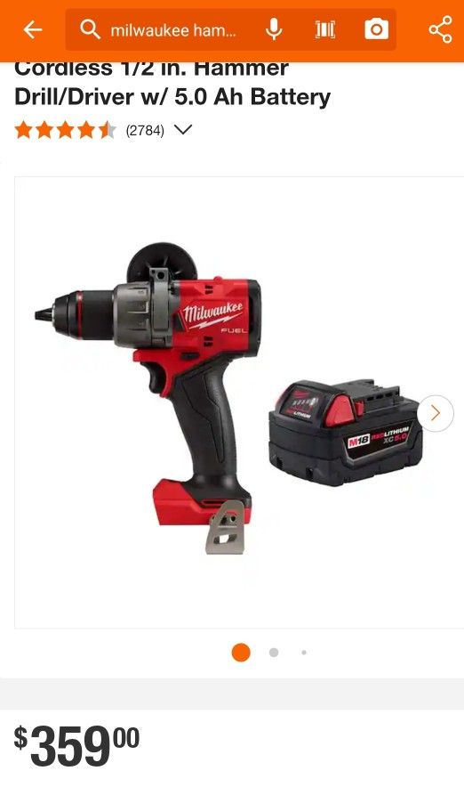 Milwaukee Hammer Drill Fuel