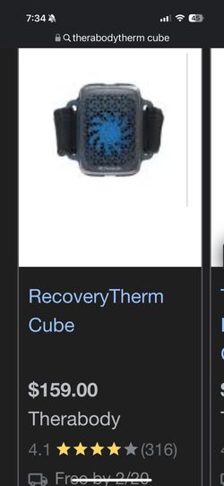 Message Therabody Therm cube