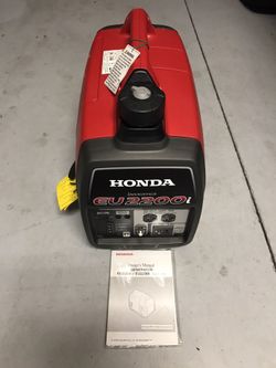 Honda EU2200i Inverter Generator (new)