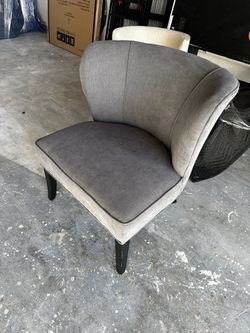 Dark Grey Accent Chair