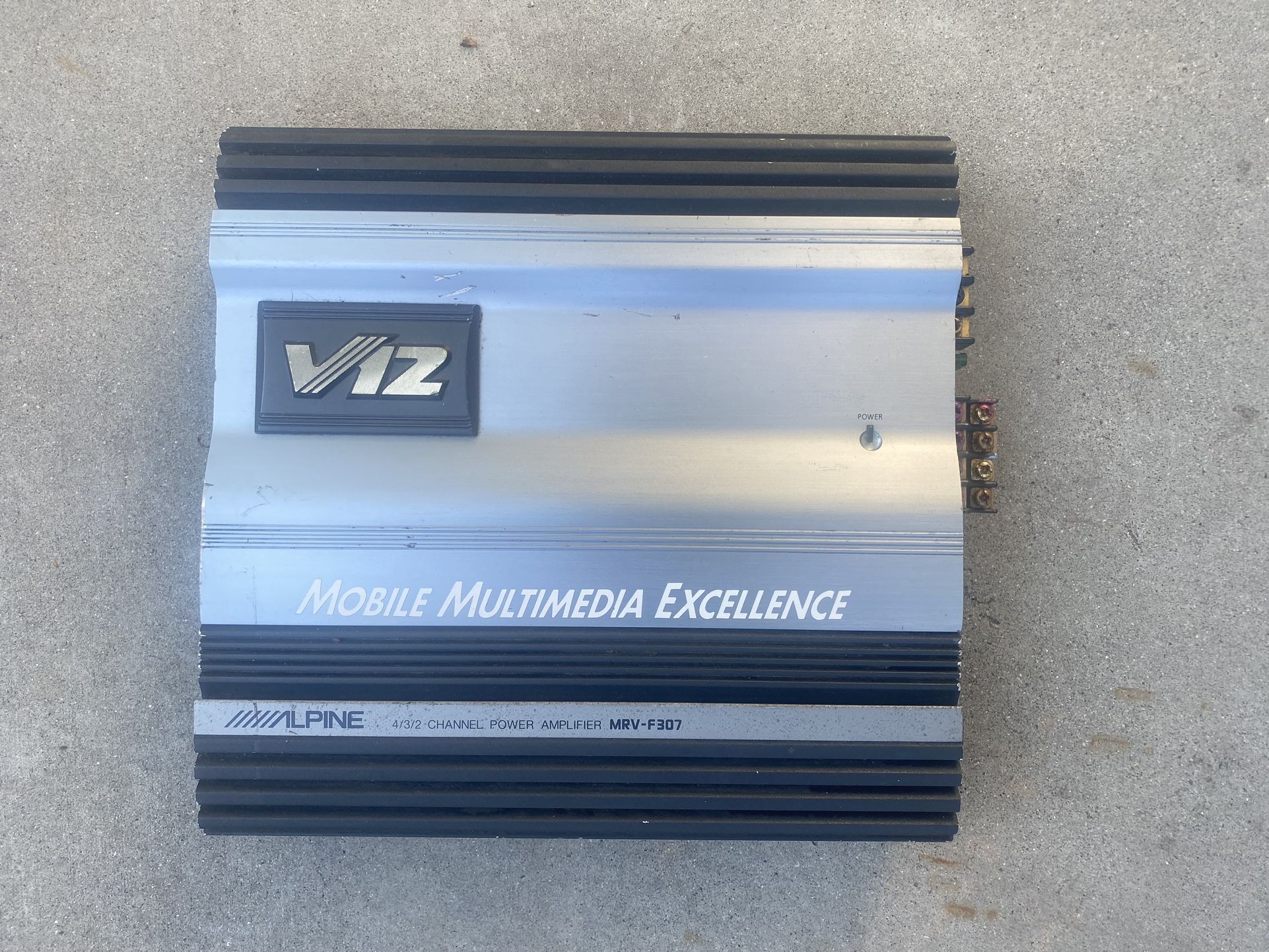 Alpine V12 Car Audio Amplifier