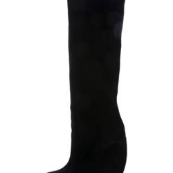 WALTER STEIGER PARIS Suede Knee Boots 38