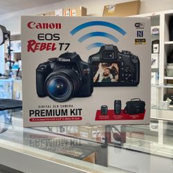 Canon Rebel T7 Premium 2 Lens Kit