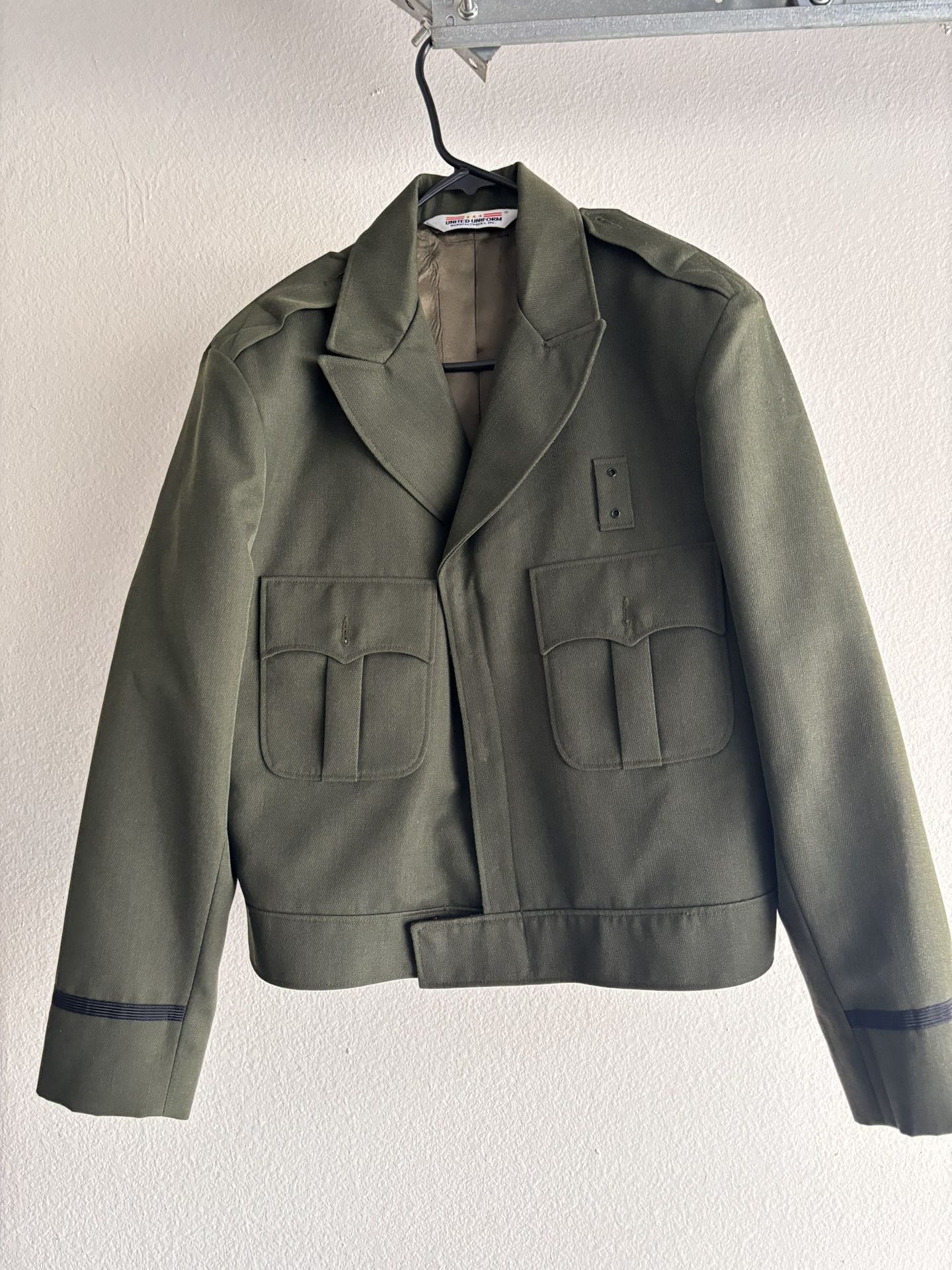 United Uniform Ike Dress Jacket Green