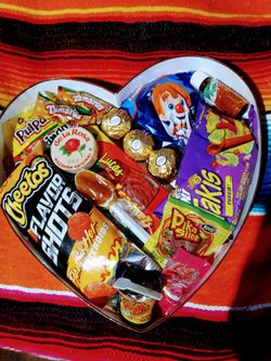 Heart Boxes Mexican Candy/ Ferrero Chocolate