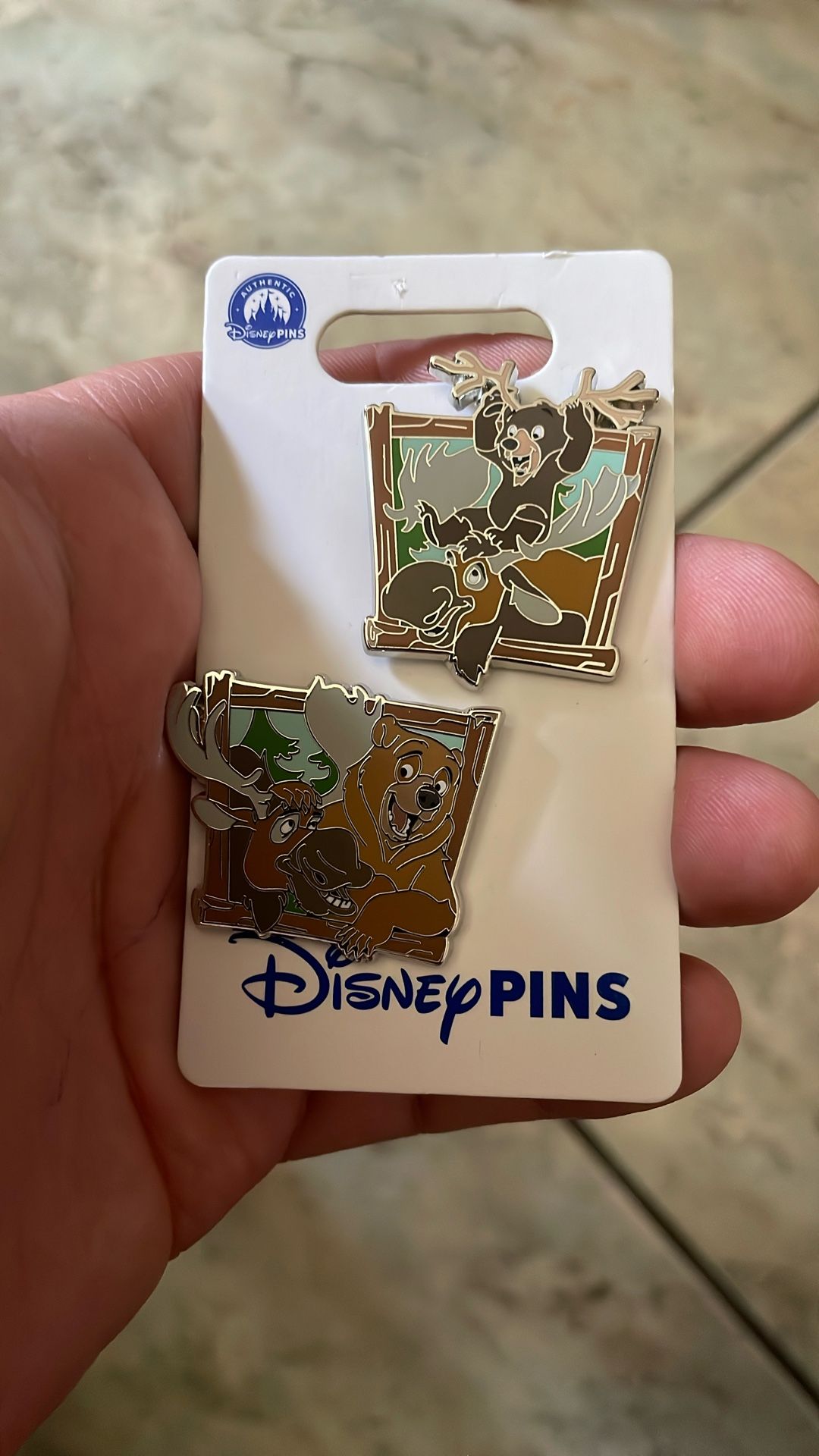 Brother Bear Disney Pin Set