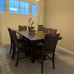 Dinning Table With Storage + 2 Free Bar Stools