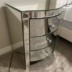 Mirror Side Table 