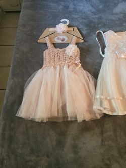 Vestidos Para Niña De 0 A 6 Meses Y 12 Meses. 3T,