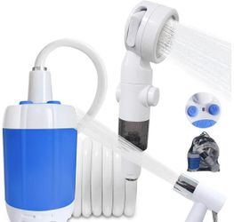Ann Katy Portable Camping Shower Pump Rechargeable Electric Outdoor Shower