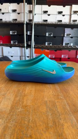 New Nike ReactX Rejuven8 Slide Sandals Slippers Dusty Cactus Men’s 14