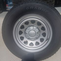 NEW CHEVY GMC TAKEOFF RIMS AND GENERAL TIRES CHEAP