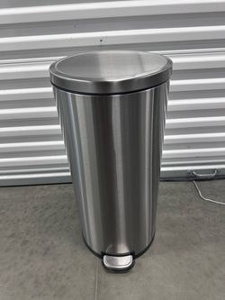 Like new Stainless Steel Step Trash Can