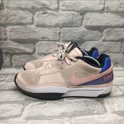 NIKE Mens Size 10.5 Ja Morant 1 GUAVA ICE MEDIUM SOFT PINK/WHITE/BLACK