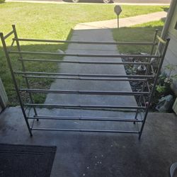 5 Tier Expandable Shoe Shelf
