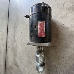1952-62 Ford, Lincoln, Mercury V8 Rebuilt Starter 6 Volts. Part # 51016