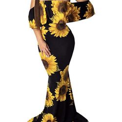 Floral long dress