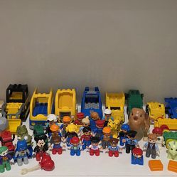 Lego Duplo Mjnifigure and Vehicles Lot (Batman, Jurassic World, City and More)