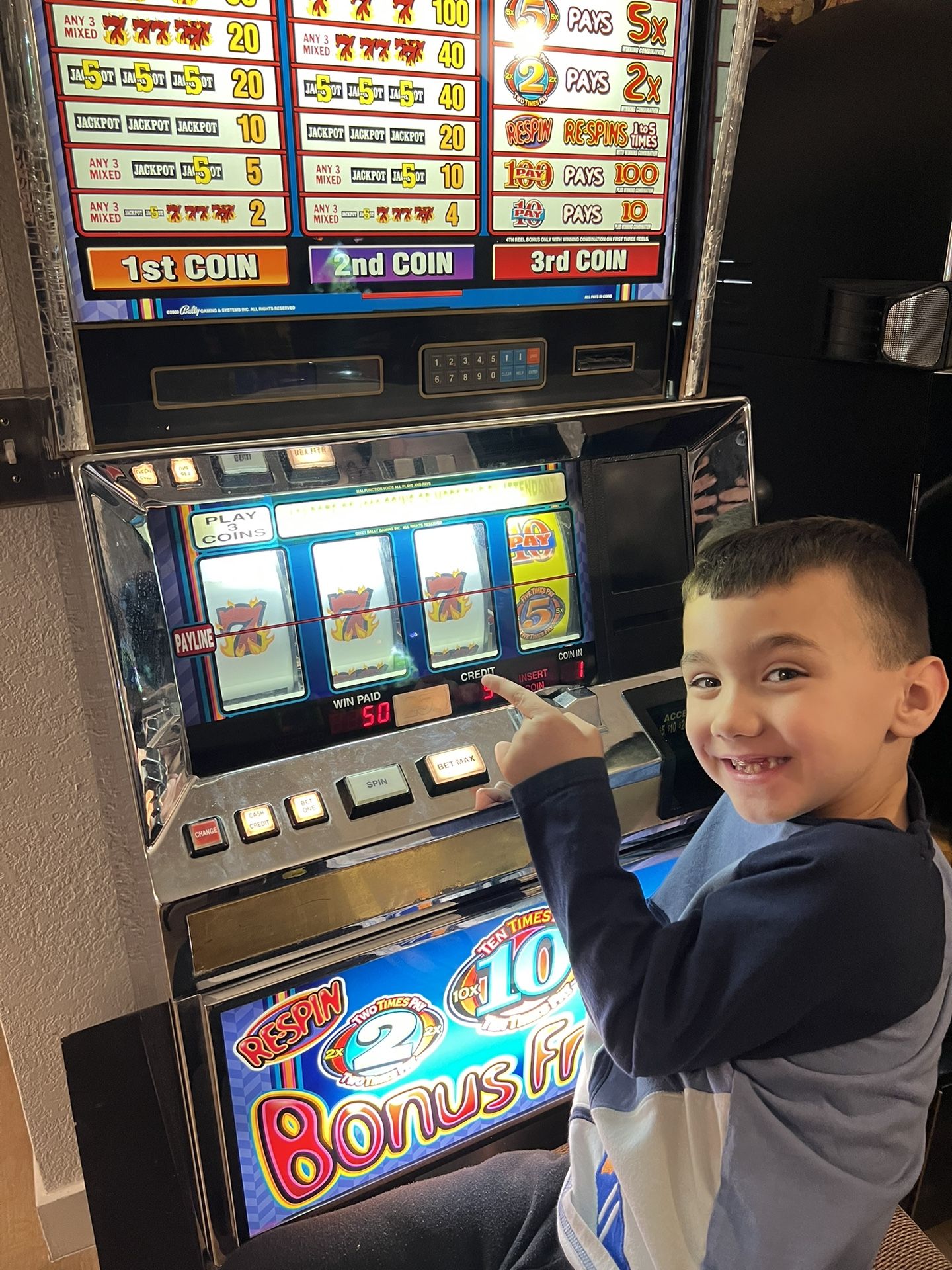 Bonus frenzy Bally 6000 Slot Machine- Quarters And Dollars