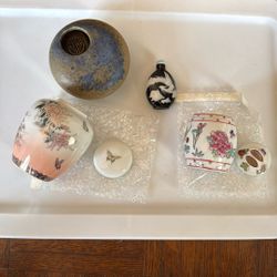 Ikebana Vase, Ginger Jars  Perfume Bottle