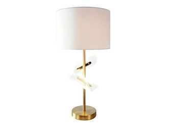 Golden 3-Way Switch Table Lamp (Set of 2)