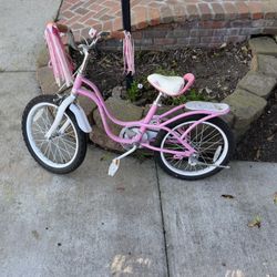Girls Kids Bike – Pink – $25