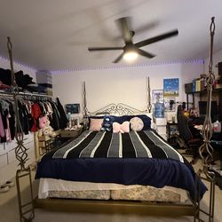 king size BED FRAME ONLY!